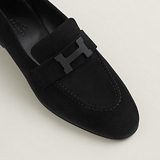 エルメス　ローファン　HERMES モカシンパリ　黒　ローズゴールド　24 モカシン《パリ》 | Hermès - エルメス-公式サイト